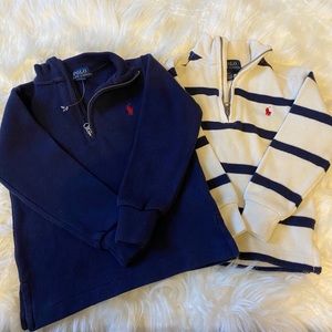 Ralph Lauren Toddler Zip up pullovers